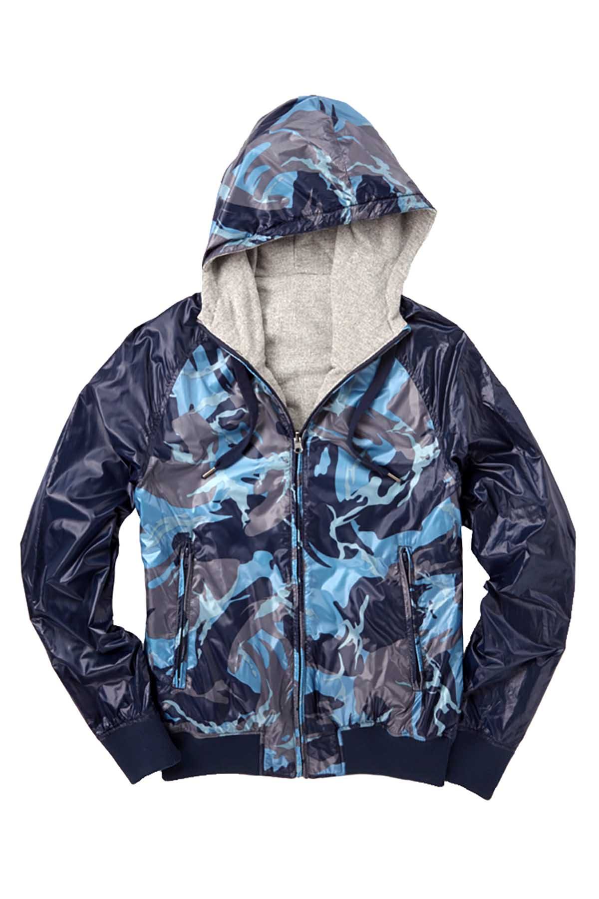 Jetlag Infinity Camo/Grey Reversible Jacket