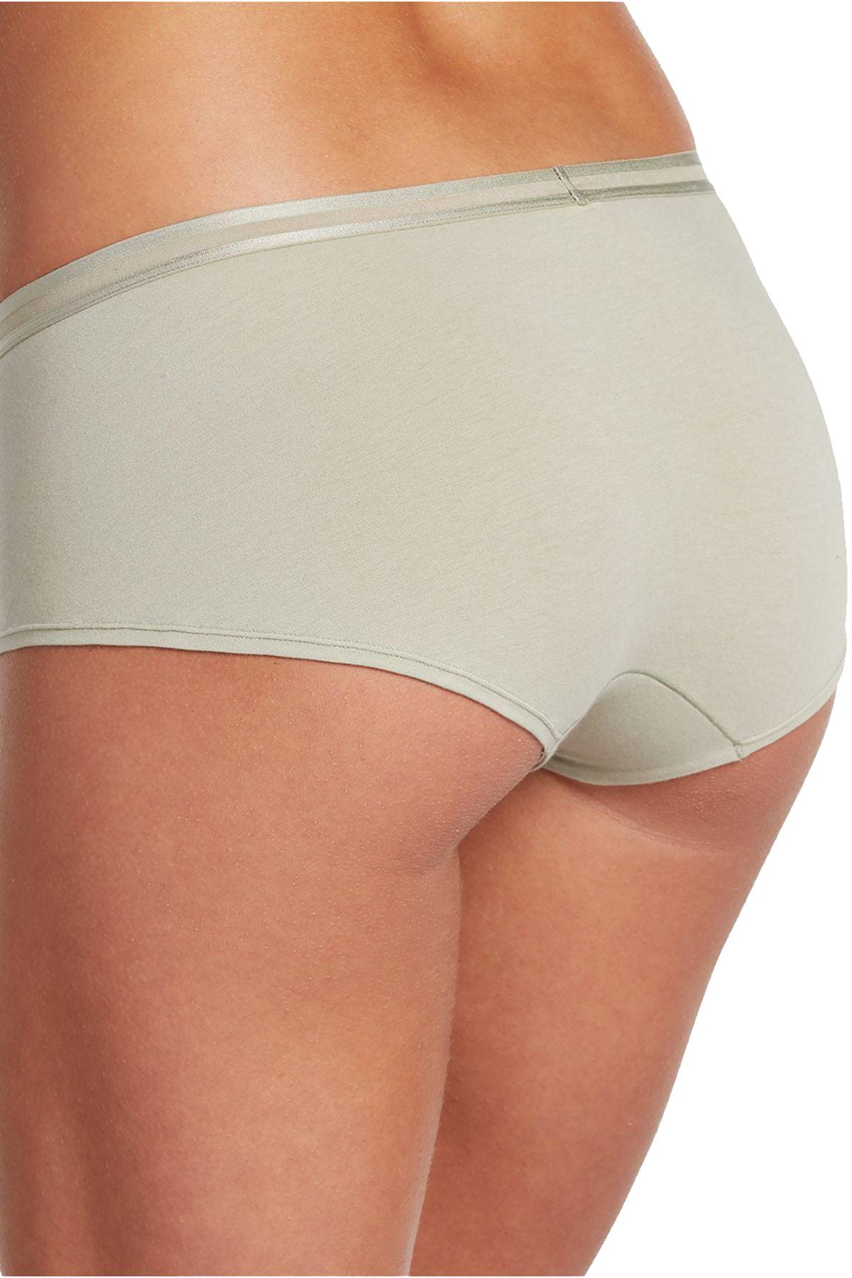 Jockey Light Linen-Green Cotton Allure Boyshort