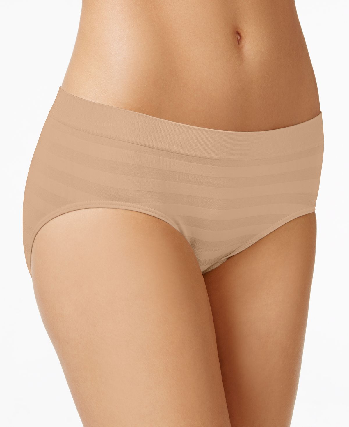 Jockey Matte And Shine Hipster Underwear 1307 Also Available In Extended Sizes Light (Nude 4)