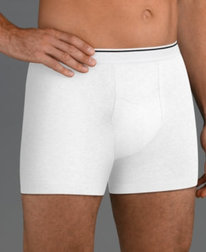 Jockey Men's Underwear Pouch Boxer Brief - 2 Pack, Whitexl