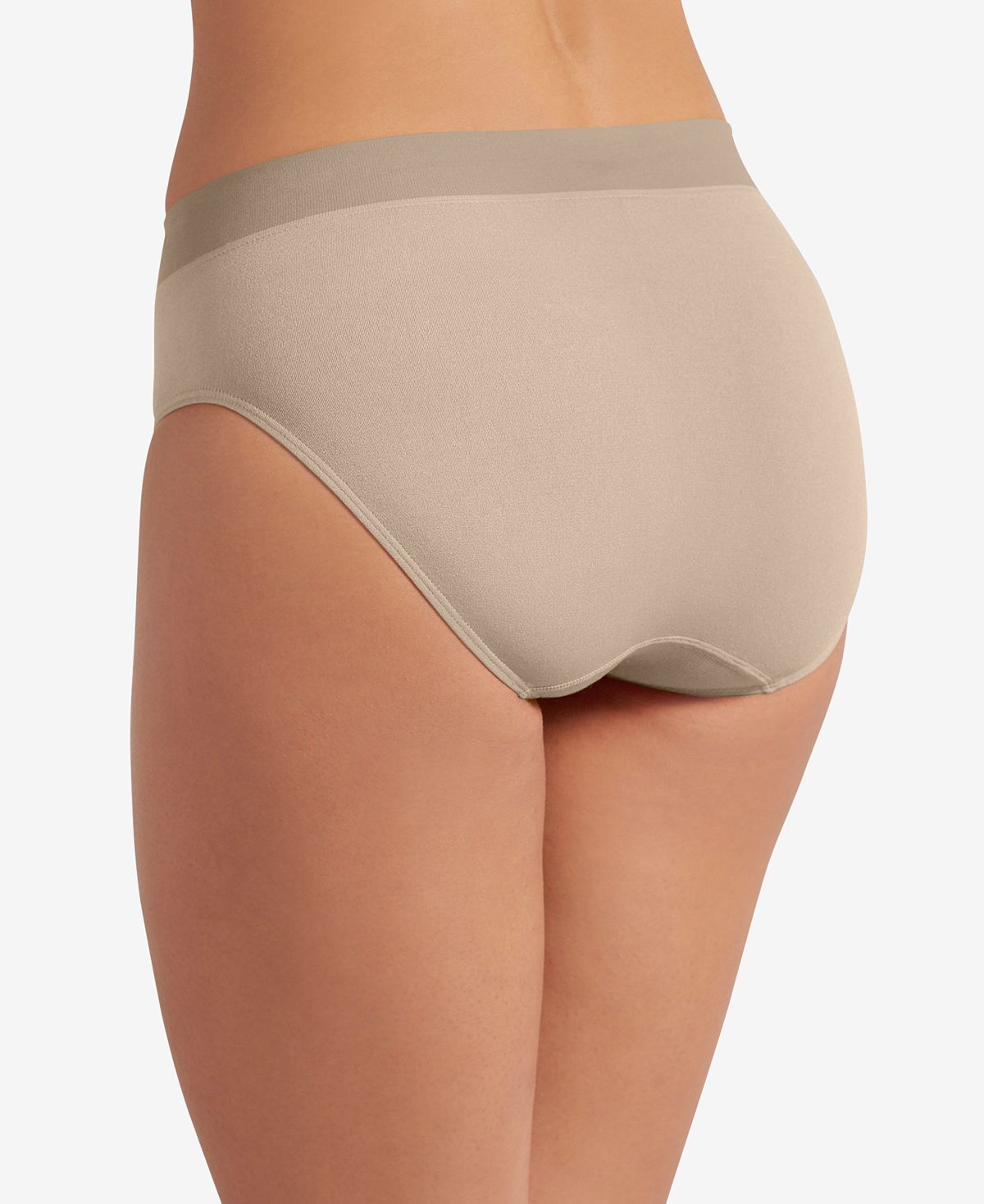 Jockey Modern Micro Seamfree Hi Cut Underwear 2042 Light (Nude 4)