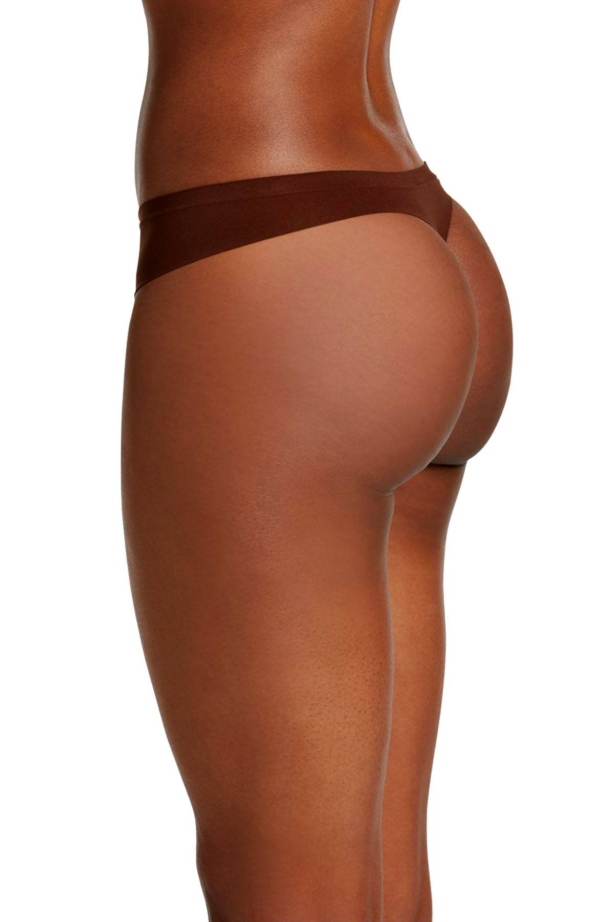 Jockey Seamfree Air Thong in Espresso