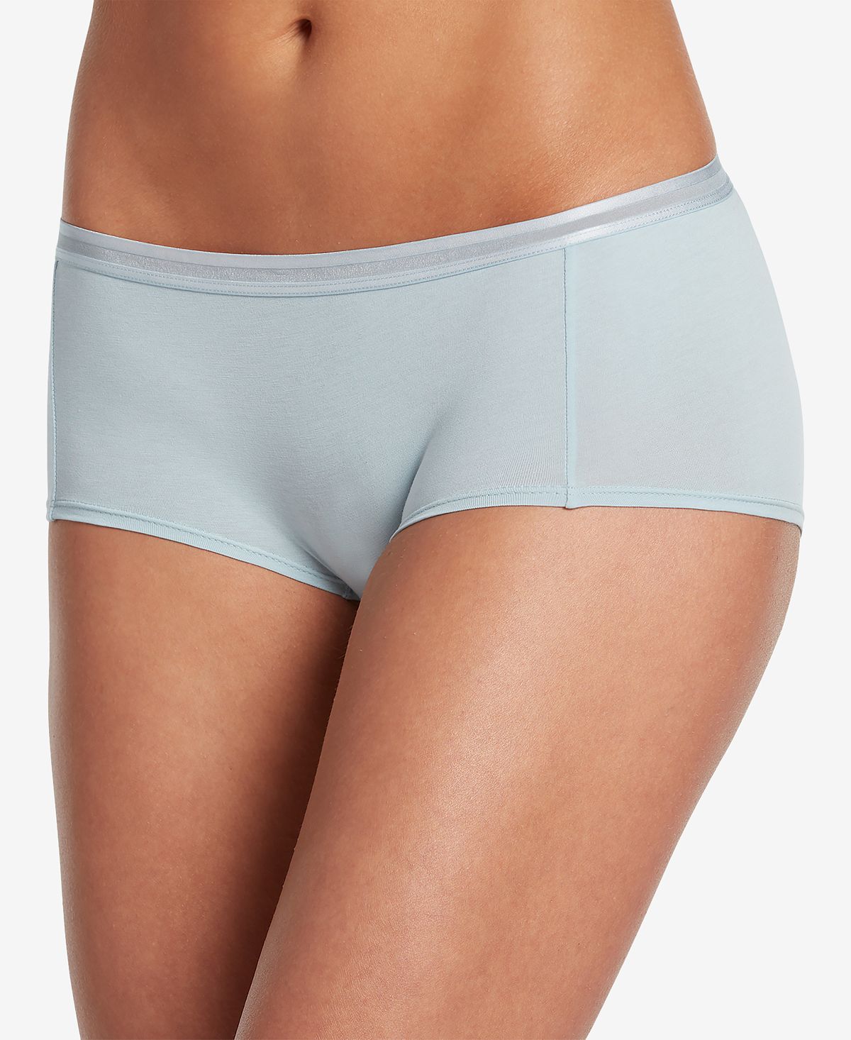 Jockey Supima Cotton Allure Boyshort 1625 Smoke Blue