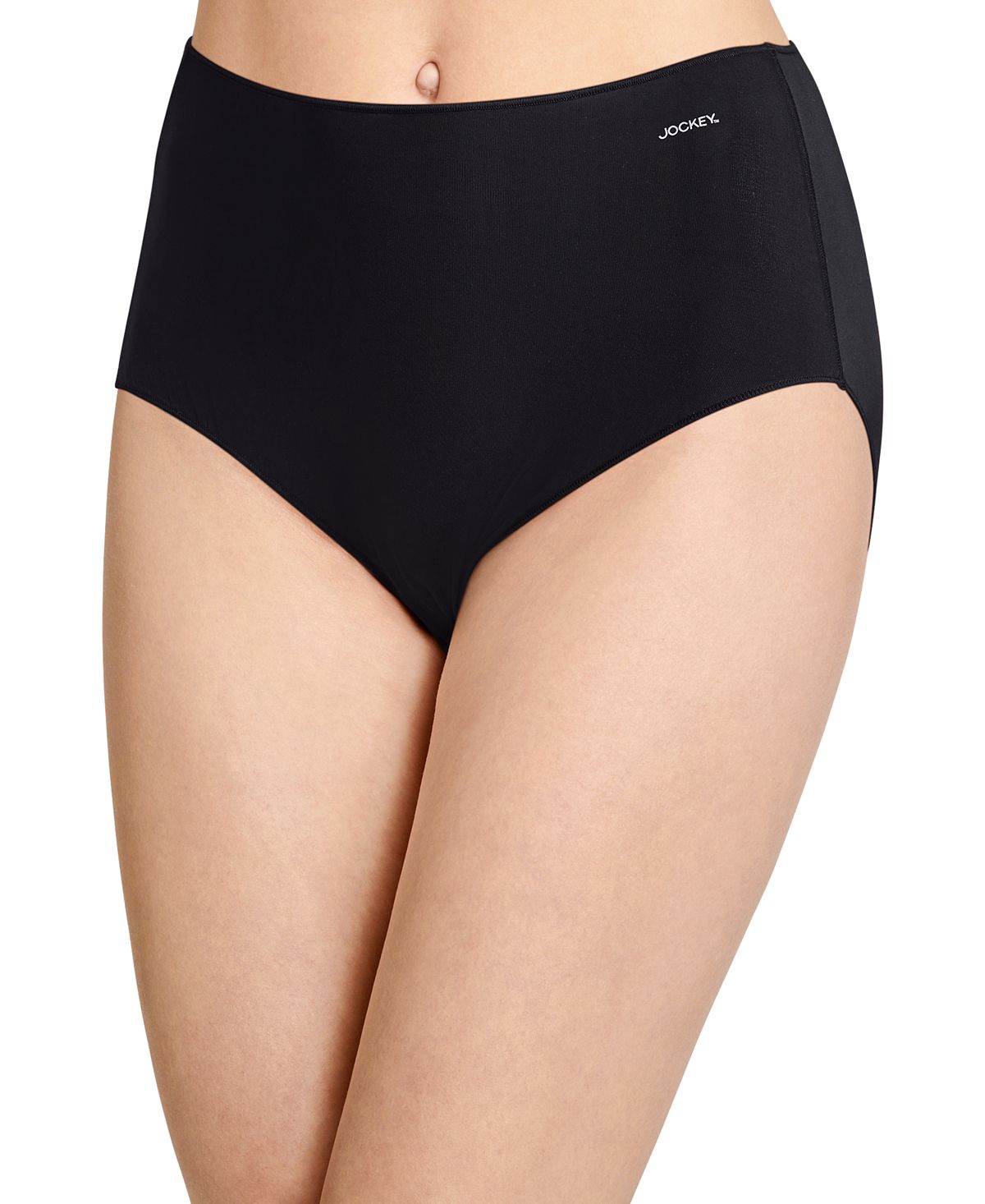 Jockey Wo 3-pk. No Panty Line Promisecotton Hipster Underwear 1772 Black/black/black
