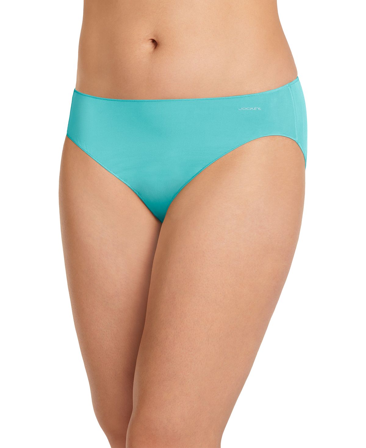 Jockey Wo No Panty Line Promise Bikini Underwear 1370 Blue Jade –  CheapUndies