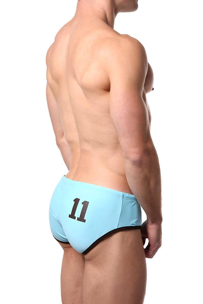 Jocko Blue Track Swim Brief