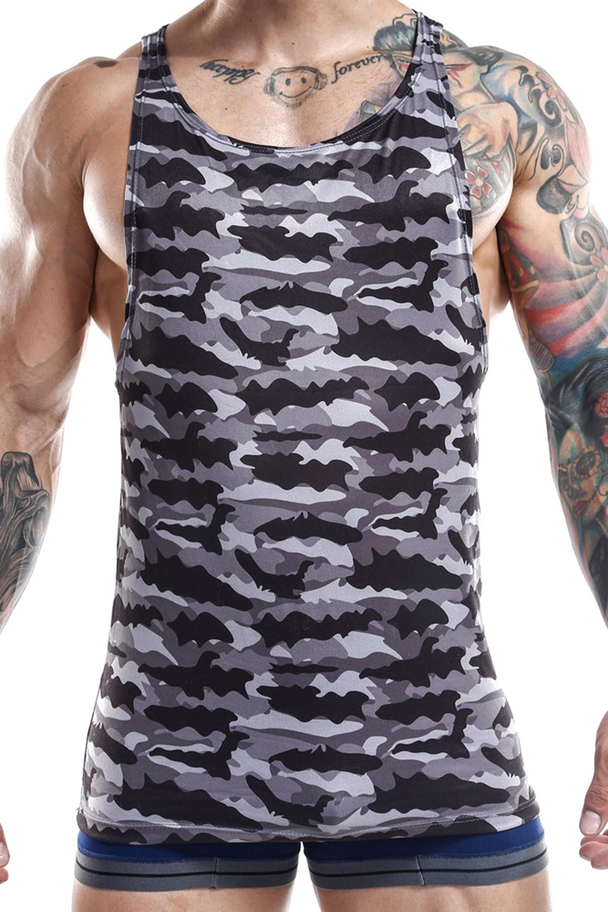 Jocko Grey Camouflage Tank Top
