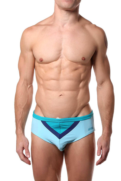 Jocko Powder Blue Kyle V-Insert Swim Bikini