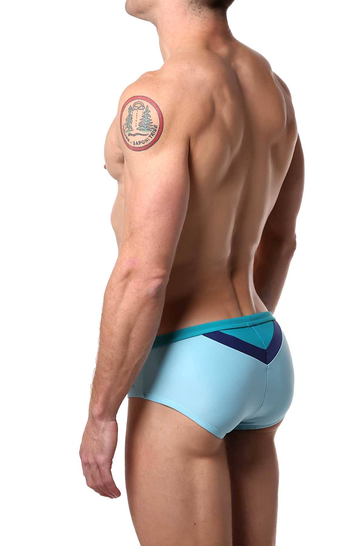 Jocko Powder Blue Kyle V-Insert Swim Bikini