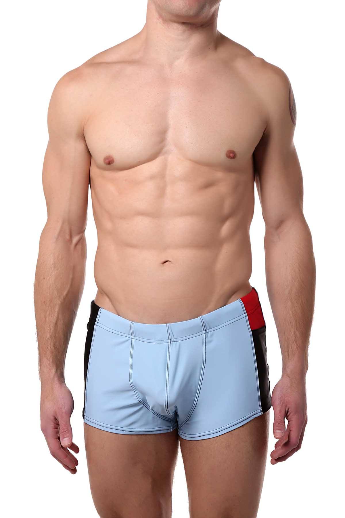 Jocko Powder Blue Pocket Swim Short