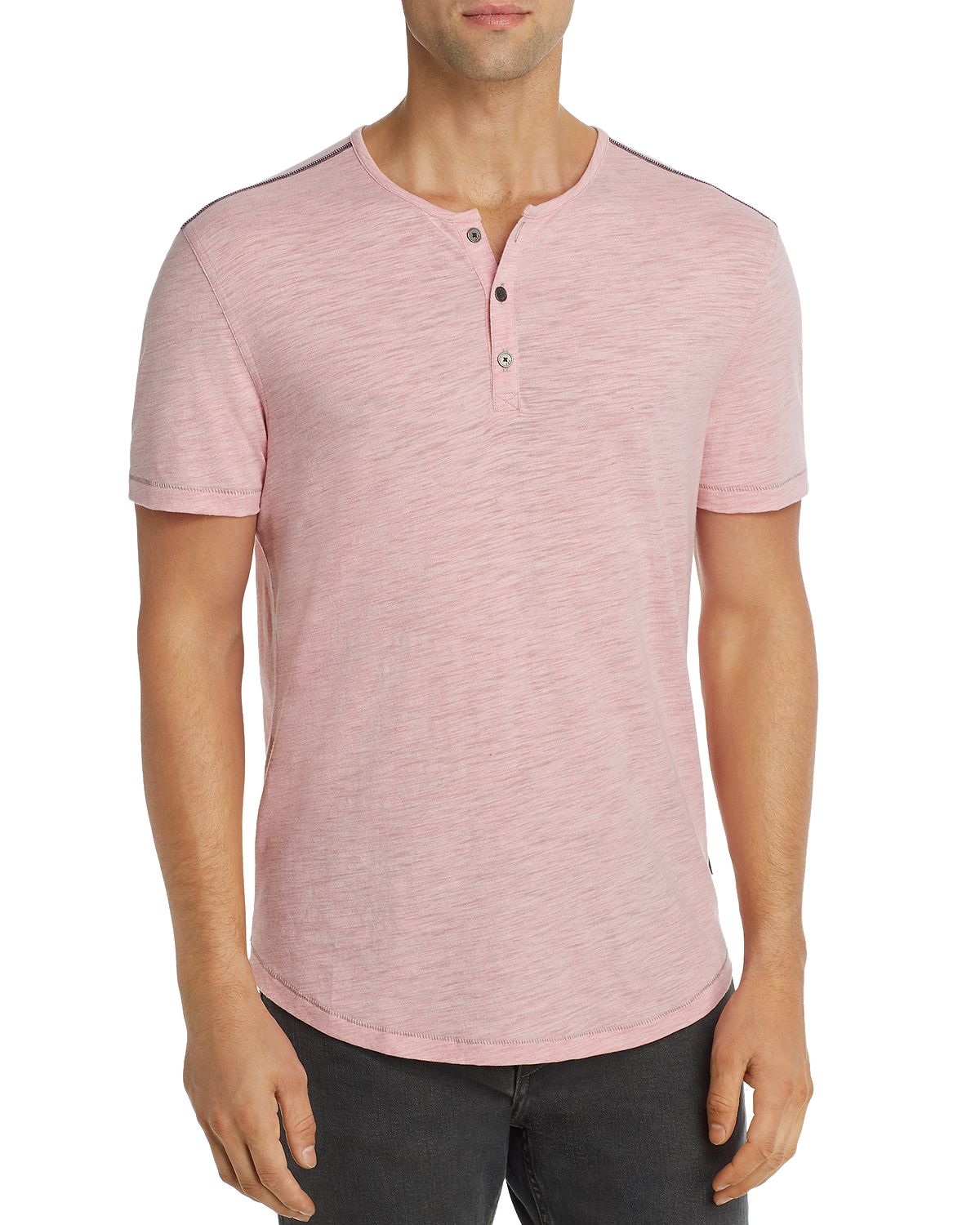 John Varvatos Star Usa Ryman Disperse Henley Misty Rose
