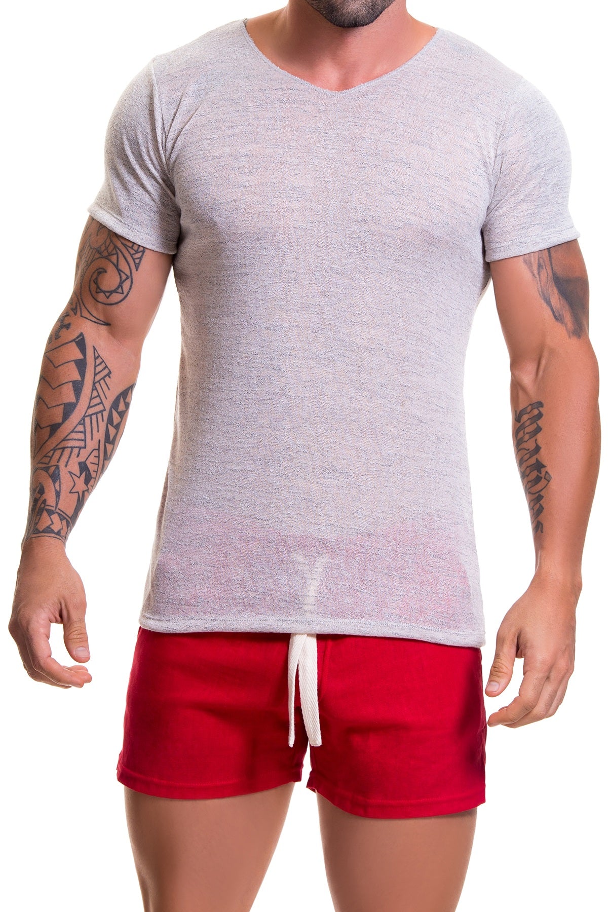 Jor Grey Maui Sheer T-Shirt