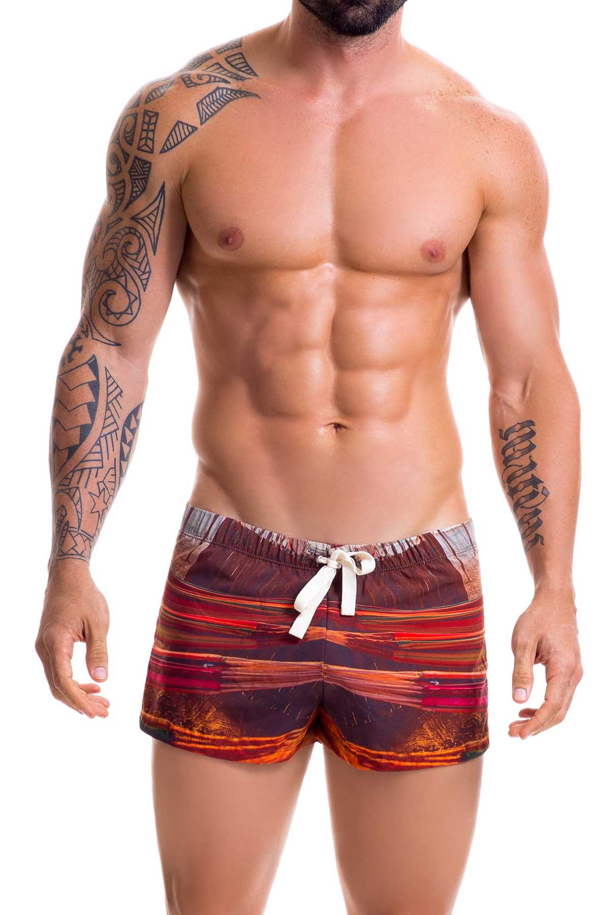 Jor Printed Guajira Swim Mini-Short