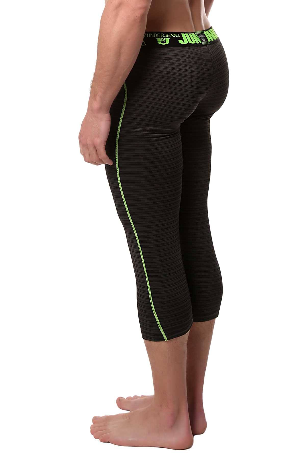 Junk Underjeans Green Balance Shin-Length Legging