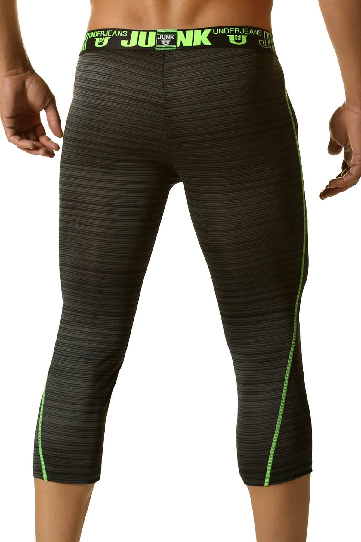 Junk Underjeans Green Balance Shin-Length Legging