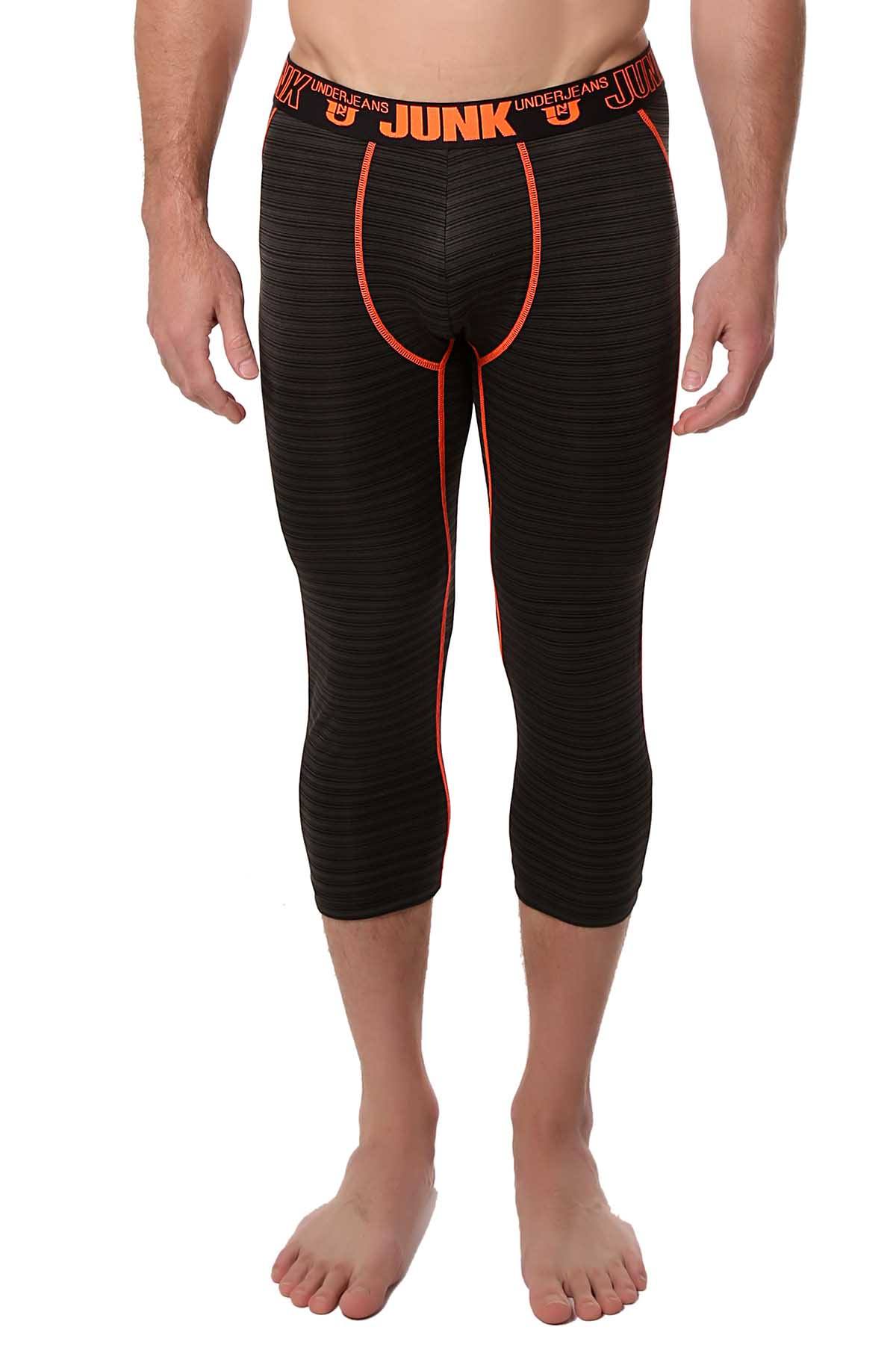 Junk Underjeans Orange Balance Shin-Length Legging