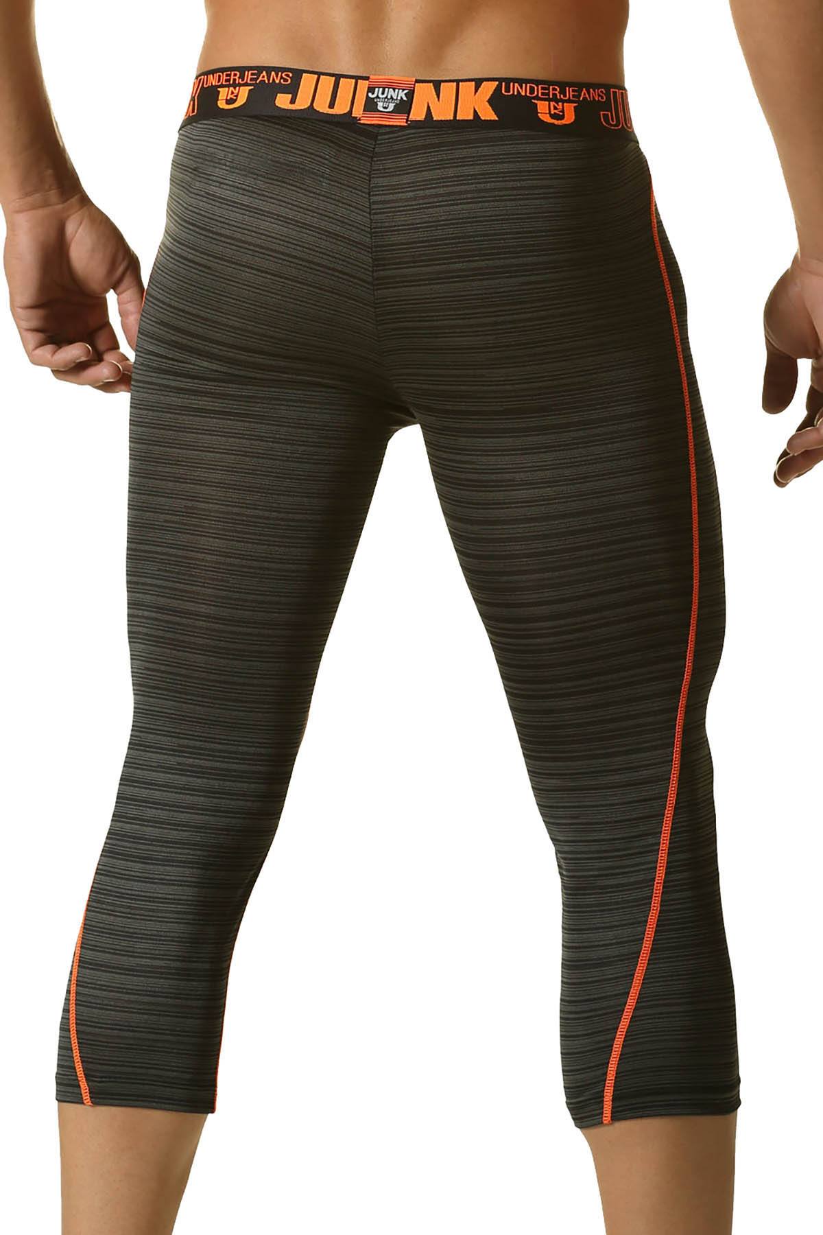 Junk Underjeans Orange Balance Shin-Length Legging