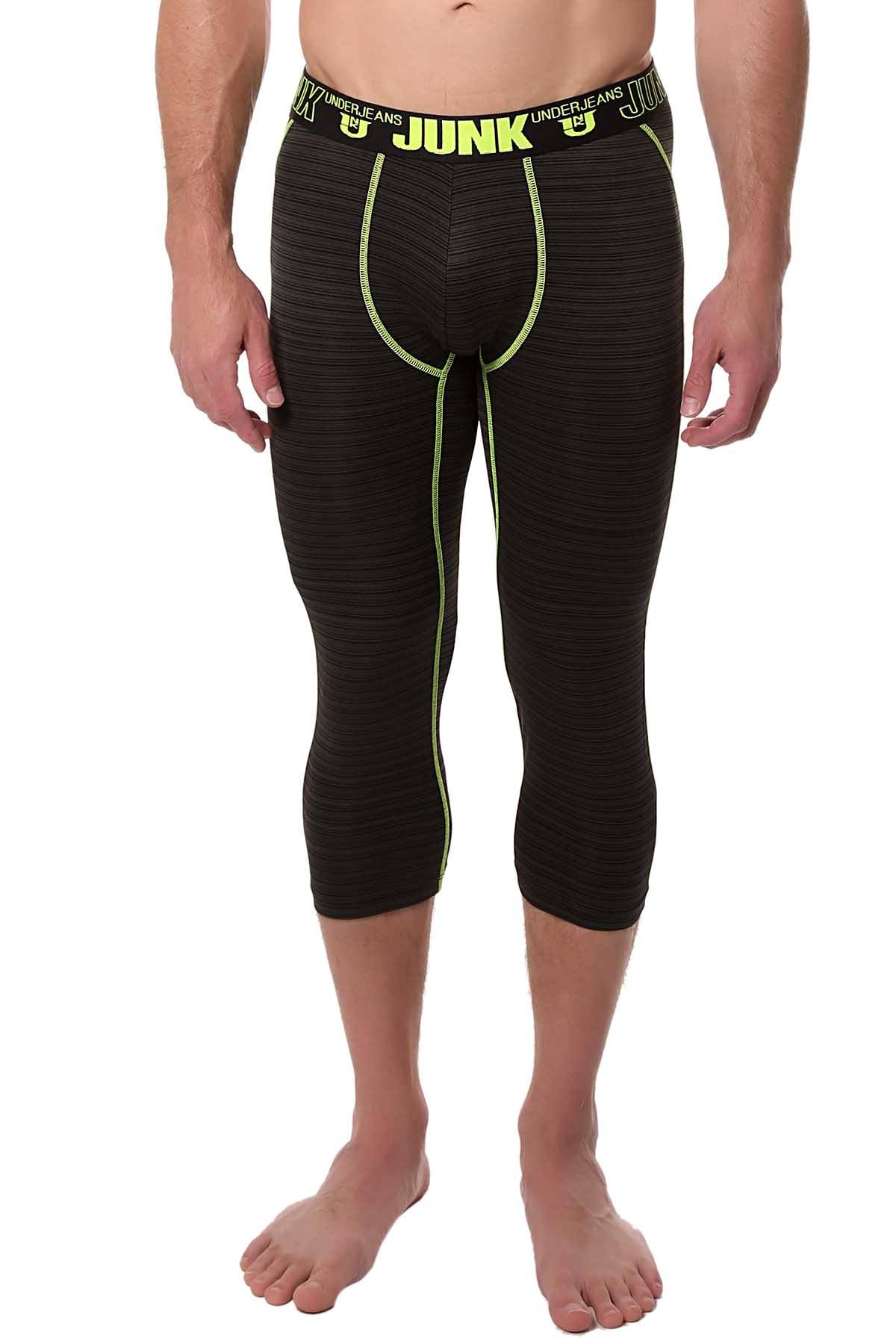 Junk Underjeans Yellow Balance Shin-Length Legging