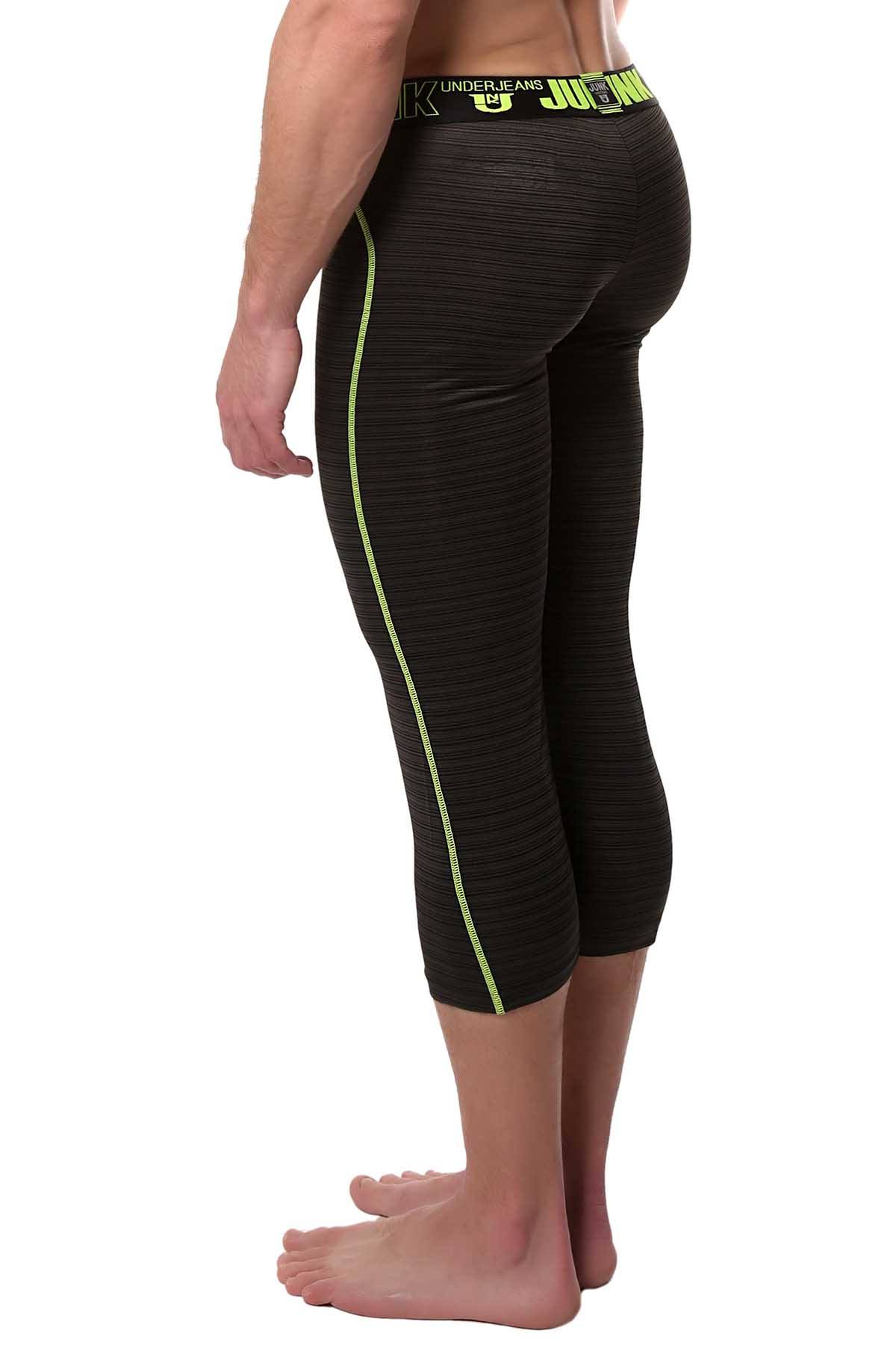 Junk Underjeans Yellow Balance Shin-Length Legging