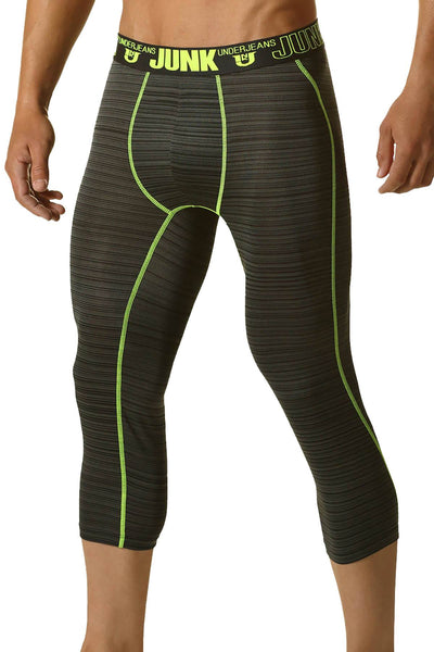 Junk Underjeans Yellow Balance Shin-Length Legging