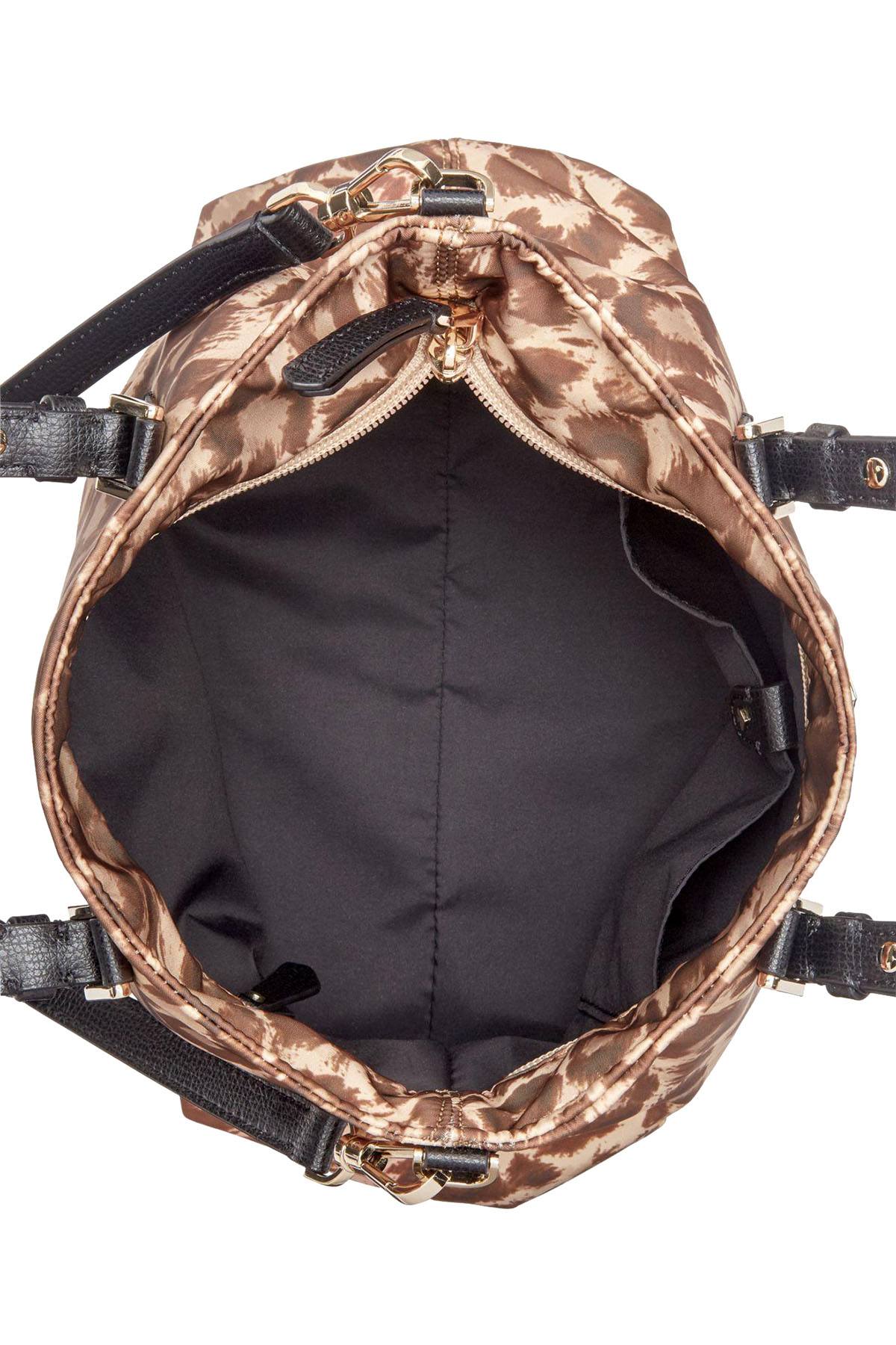 Kate Spade New York Taylor Leopard Small Crossbody Tote Bag in Natural