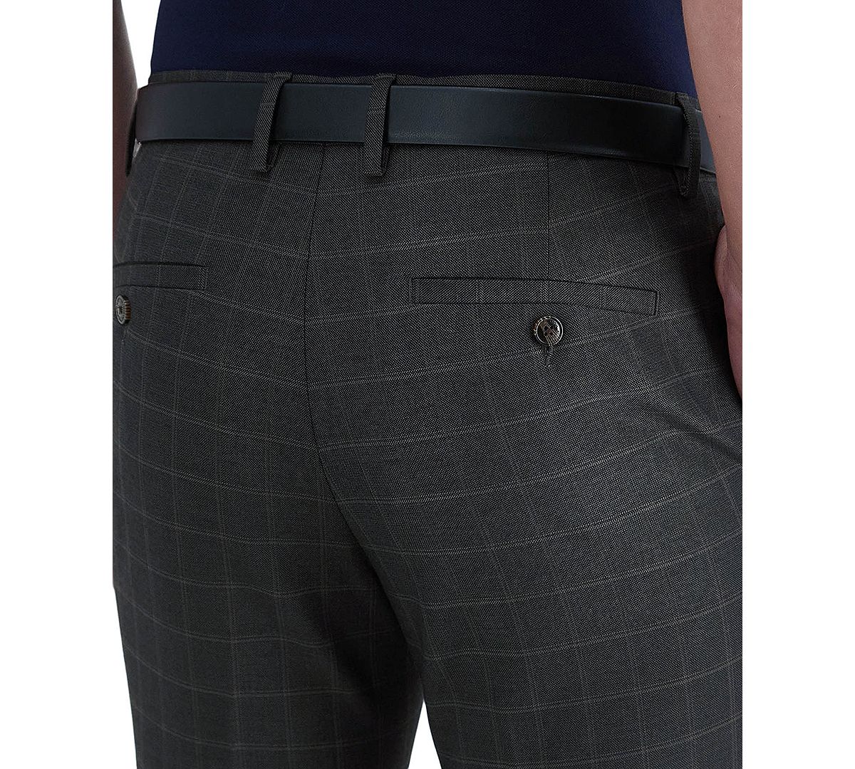 Kenneth Cole Reaction Slim-fit Stretch Dress Pants Dk. Chocolate