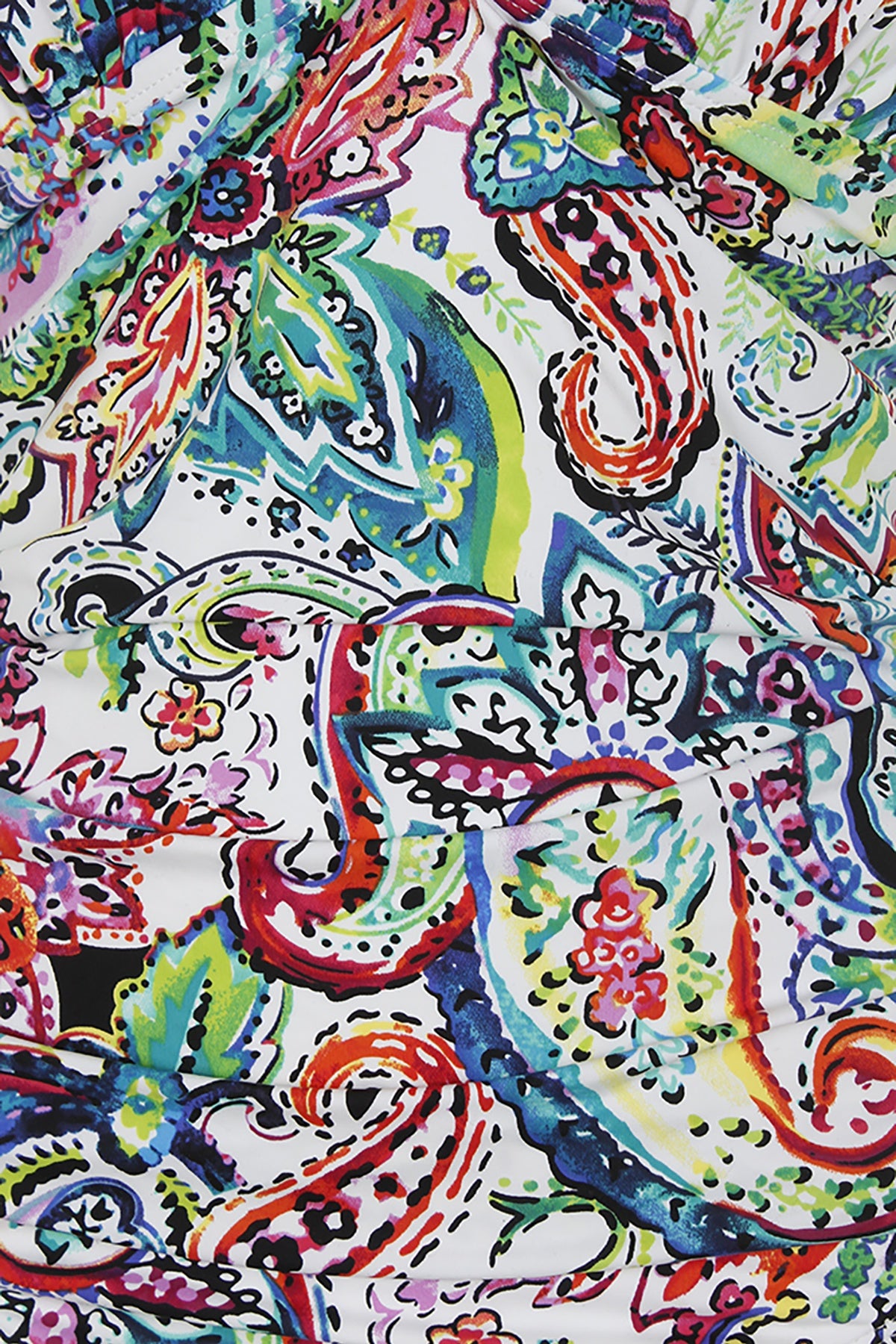 Lauren Ralph Lauren Cabana-Paisley Halter Mio One-Piece