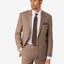 Lauren Ralph Lauren Classic-fit Ultraflex Stretch Houndstooth Suit Jacket Medium Brown
