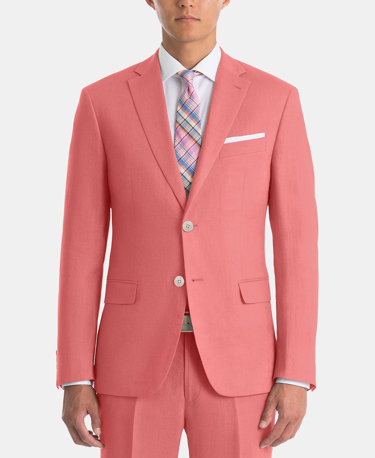 Lauren Ralph Lauren Ultraflex Classic-fit Linen Sport Coats Red