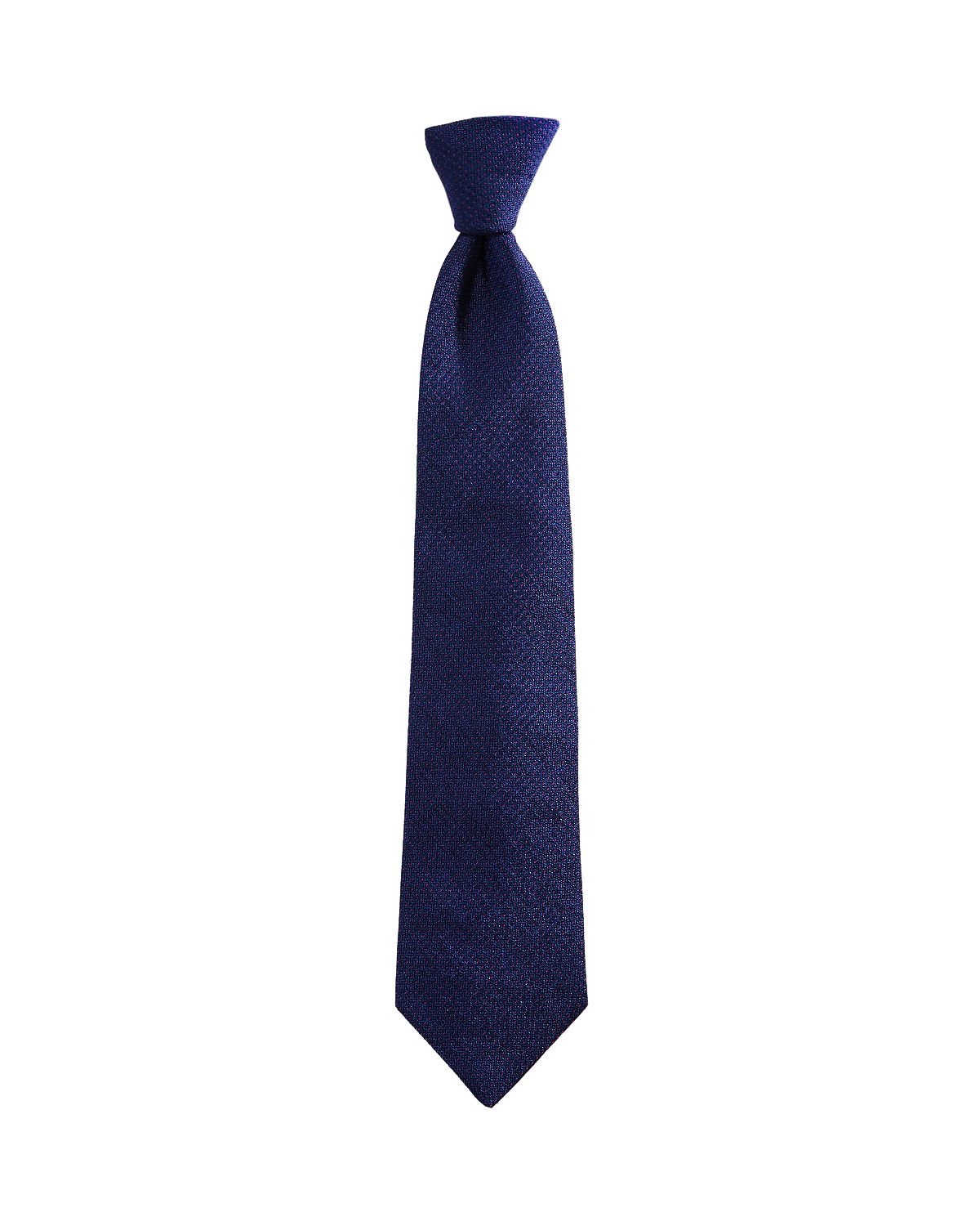 Ledbury Tilbury Geometric Print Classic Tie Dark Blue