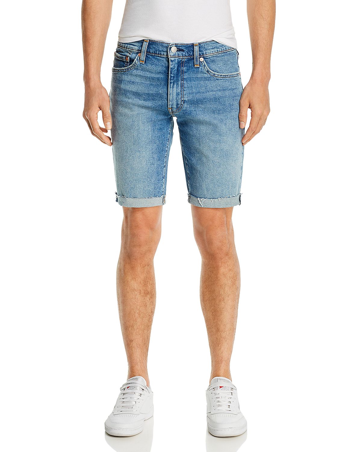 Levi's 511 Slim Fit Cut Off Shorts In Baugette Baguette