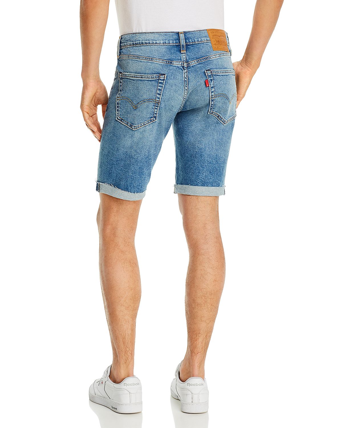 Levi's 511 Slim Fit Cut Off Shorts In Baugette Baguette