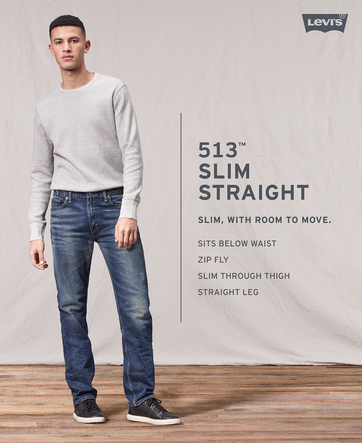 Levi's 513™ Slim Straight Fit Jeans Bastion