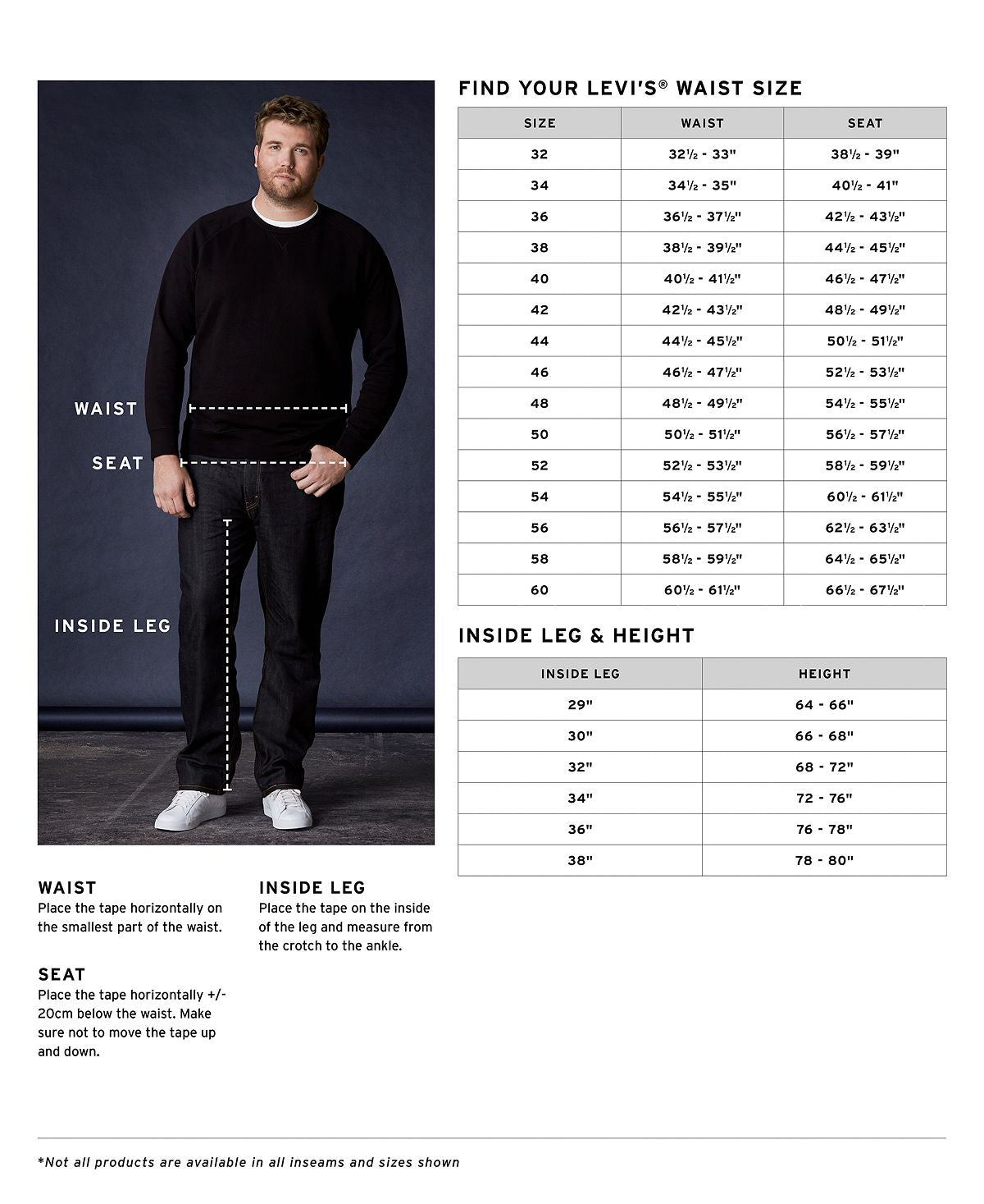 Levi's Big & Tall 501 Original Fit Stretch Jeans The Ben