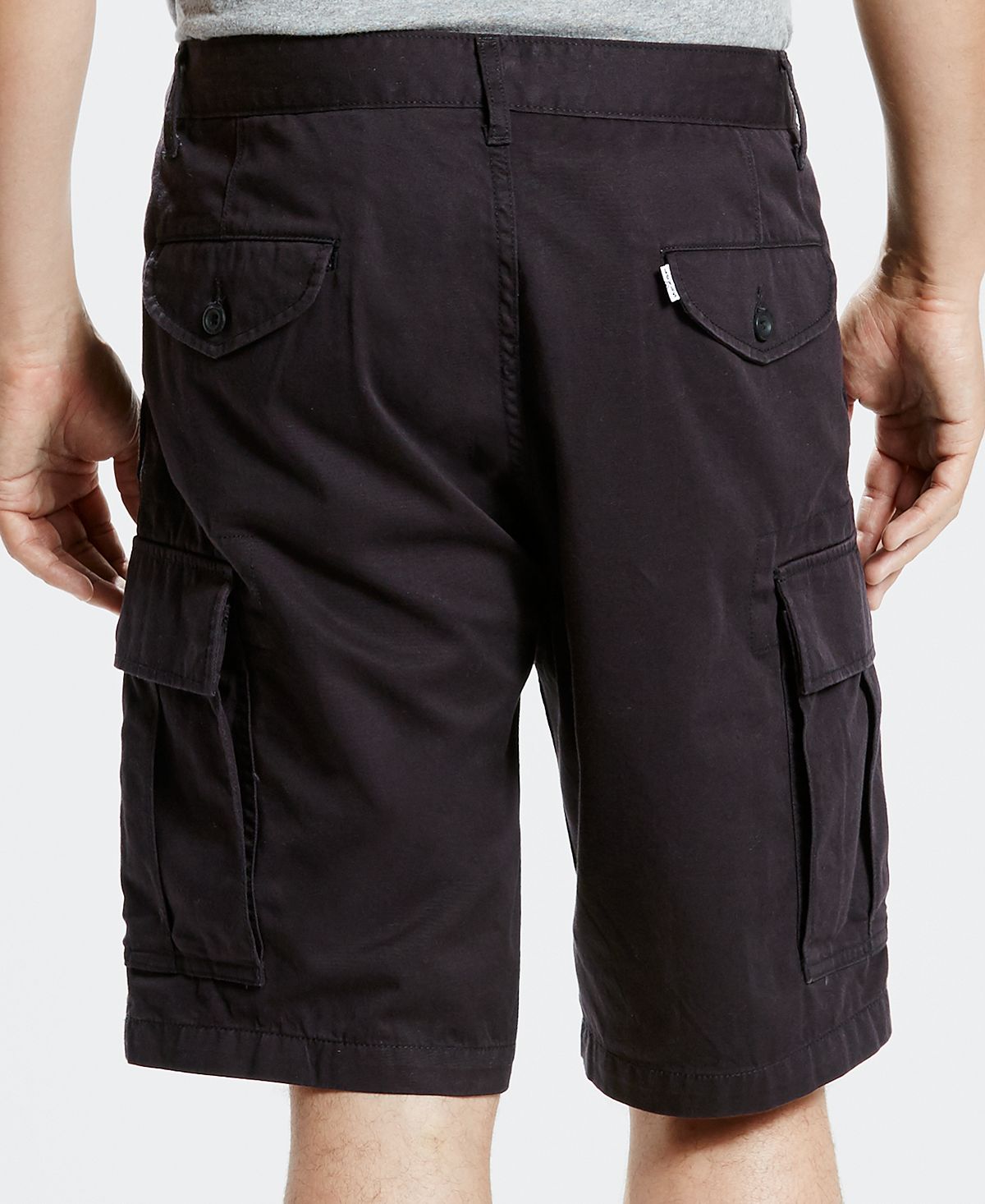 Levi's Carrier Loose-fit Cargo Shorts Black - Waterless