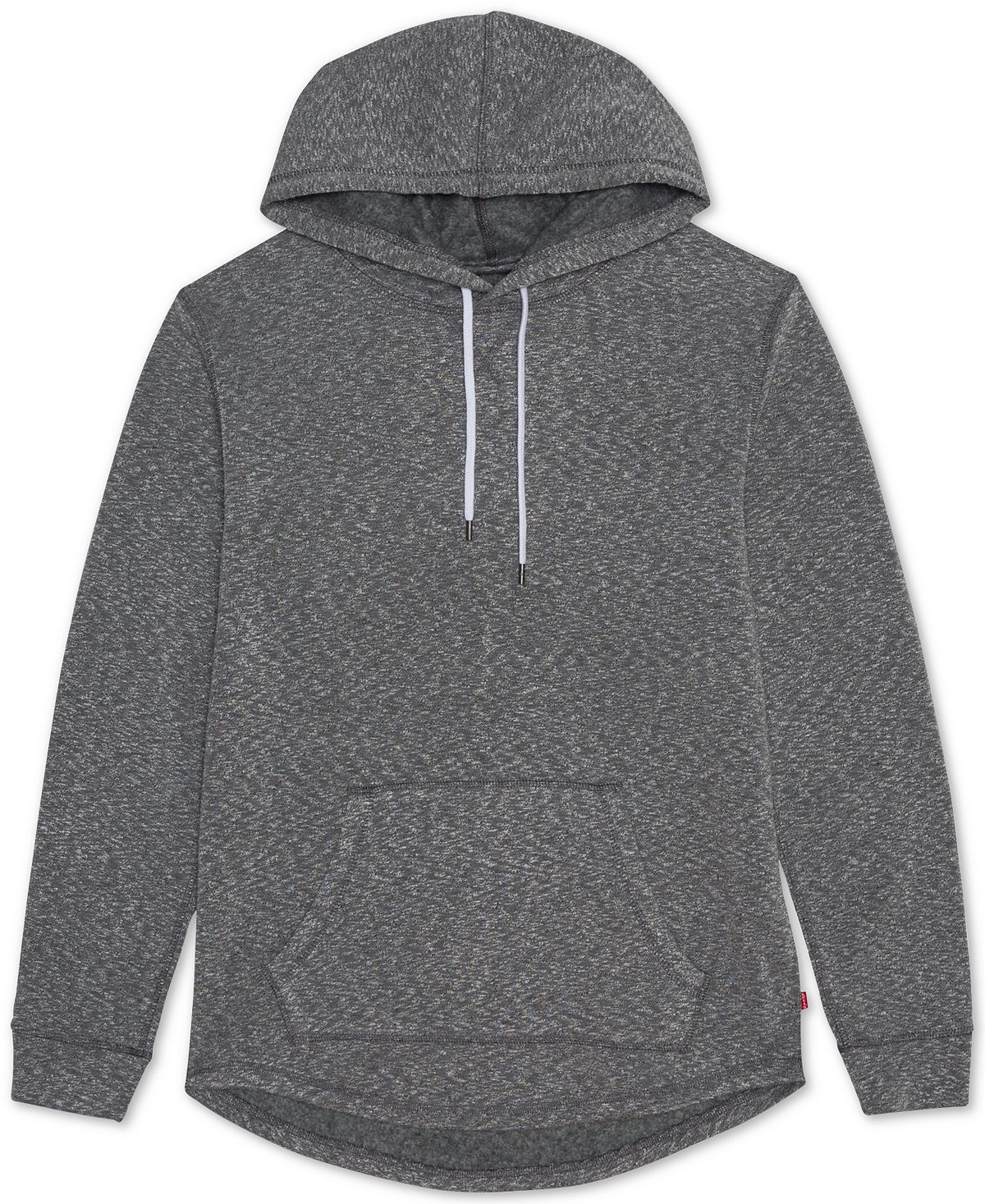 Levi's Cash Textured Fleece Hoodie Grey