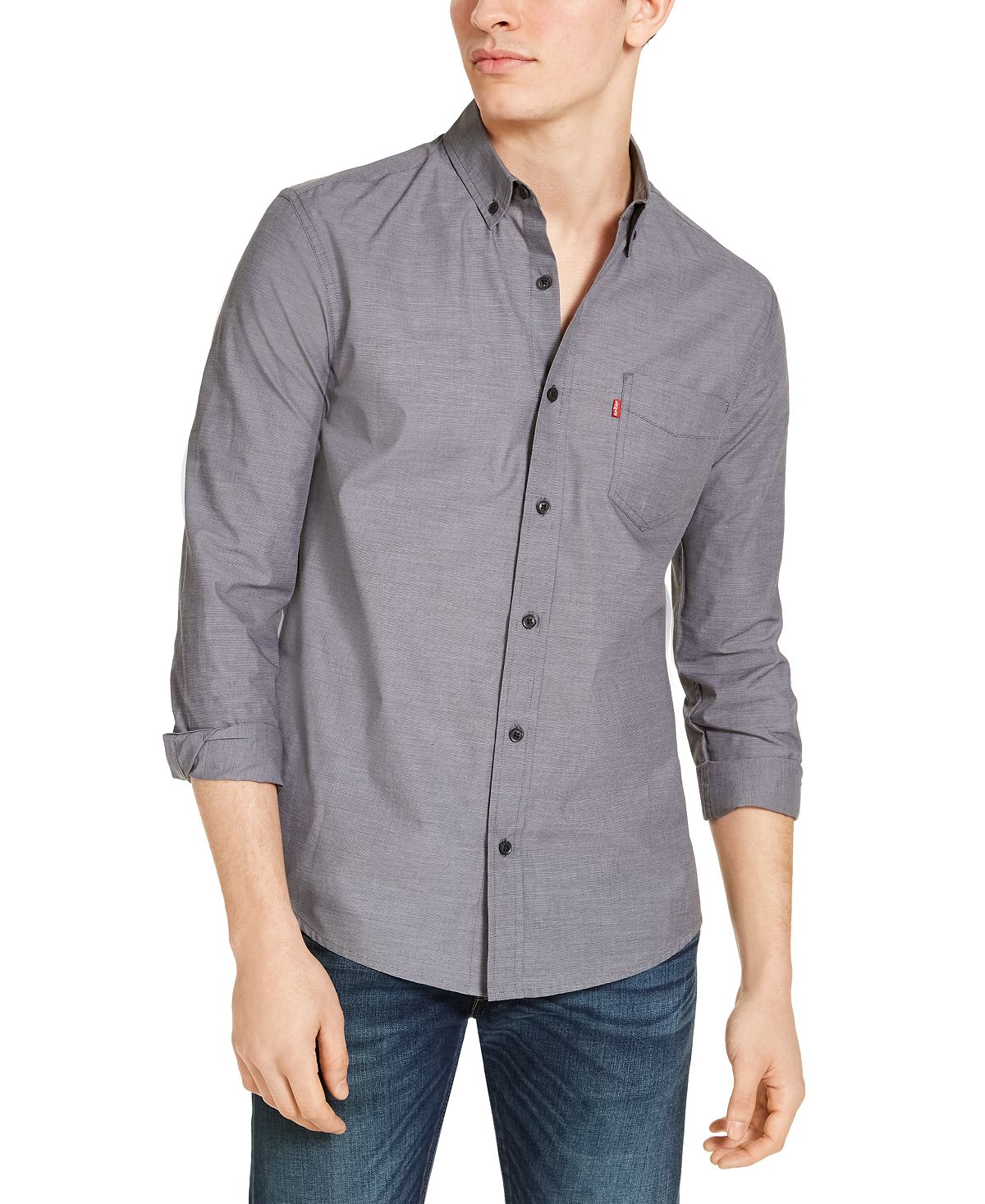Levi's Chambray Oxford Shirt Caviar