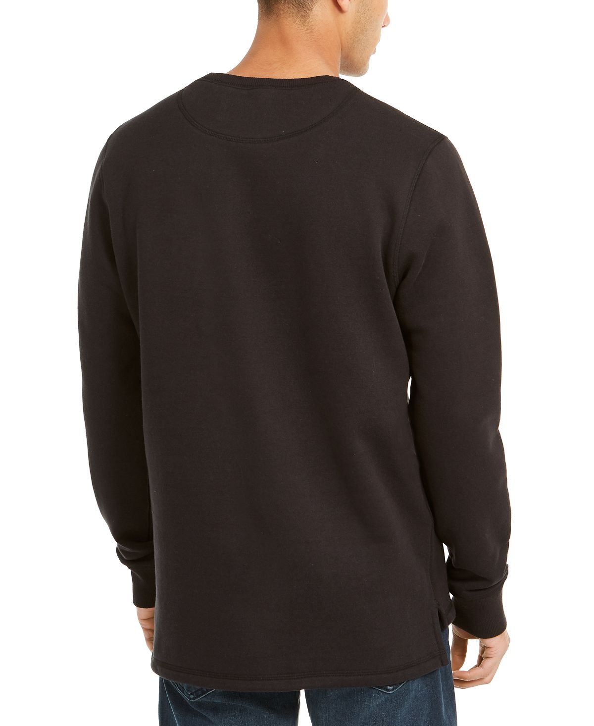 Levi's Logo Graphic Crewneck Sweatshirt Caviar