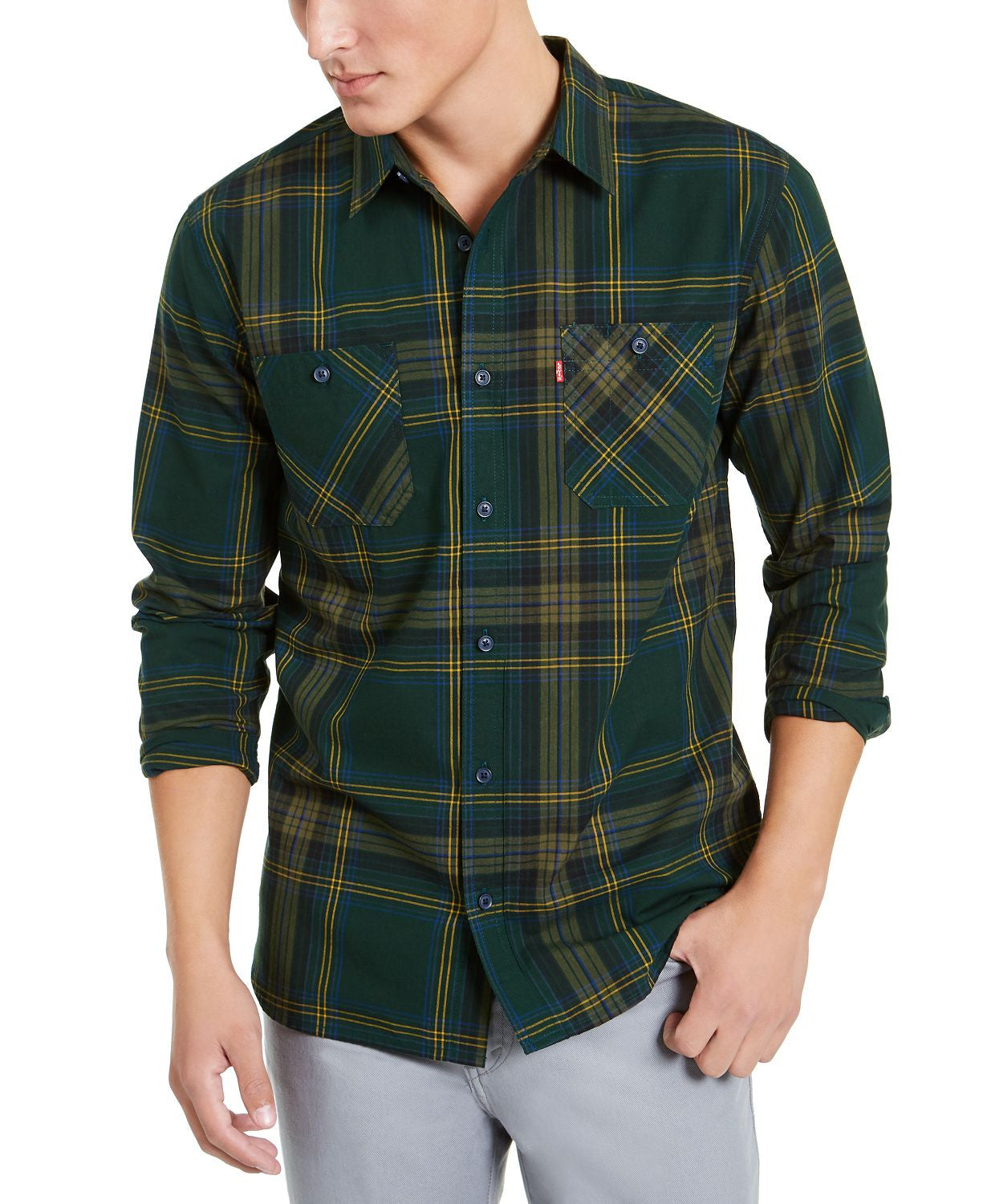 Levi's Malden Plaid Shirt Pine Grove