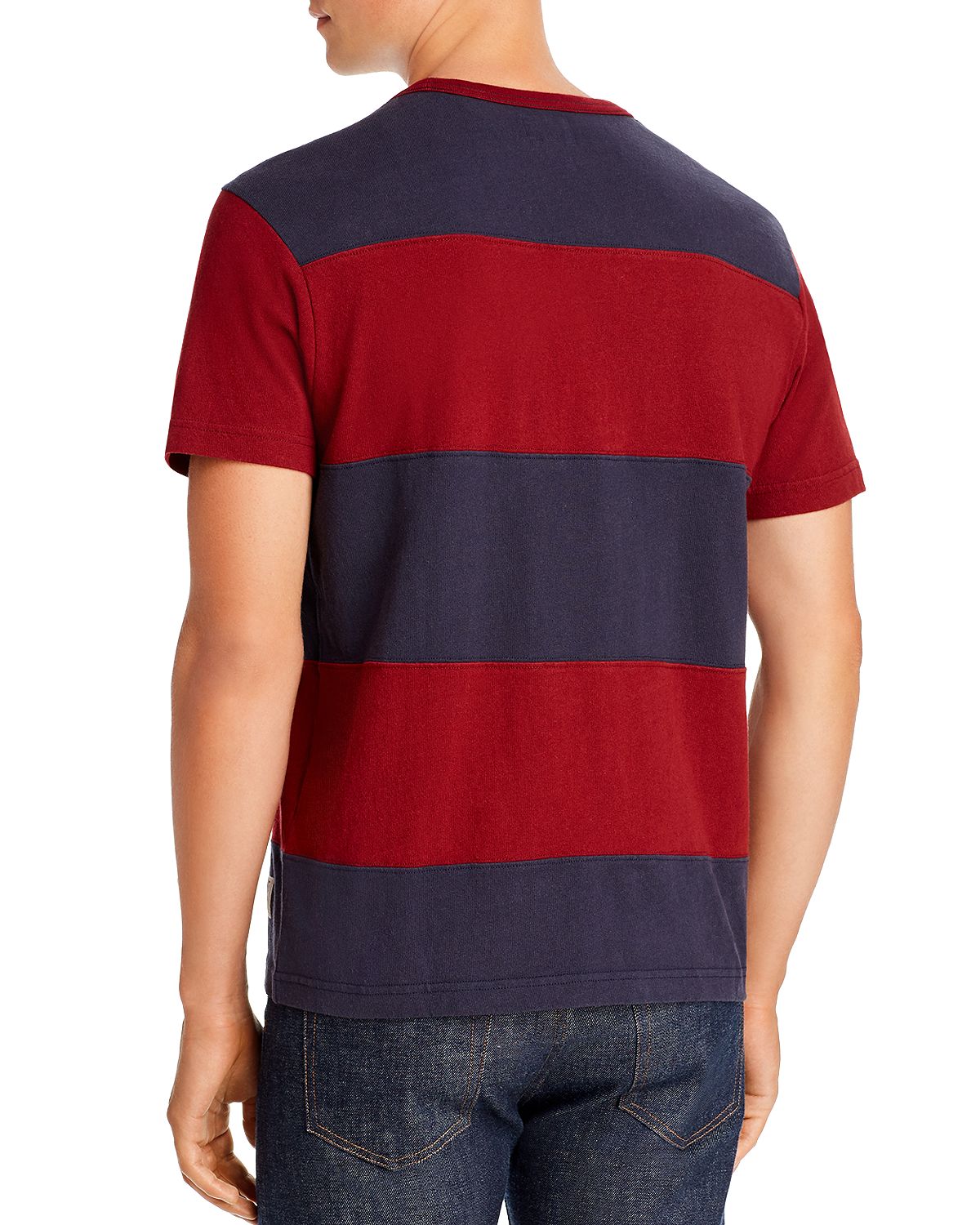 Levi's Striped Tee Cabernet