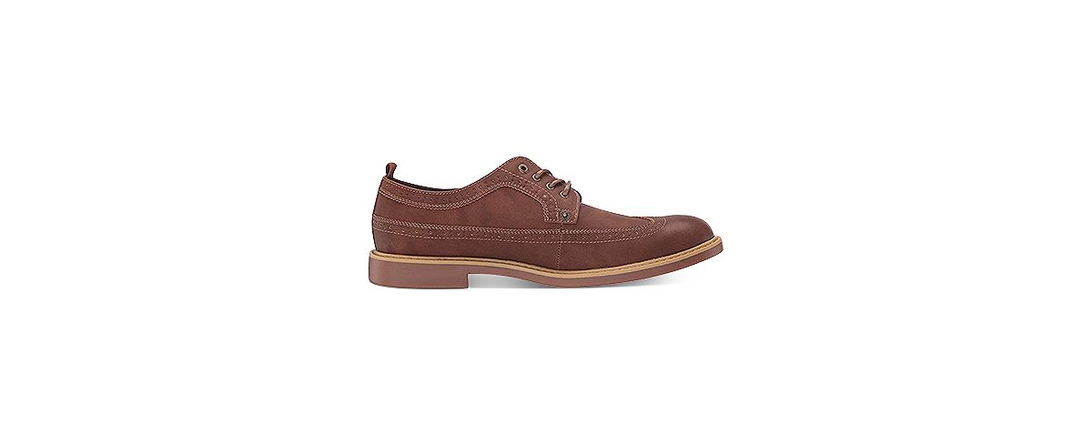 Levi's Tindal Ul Wingtip Oxfords Dark Tan