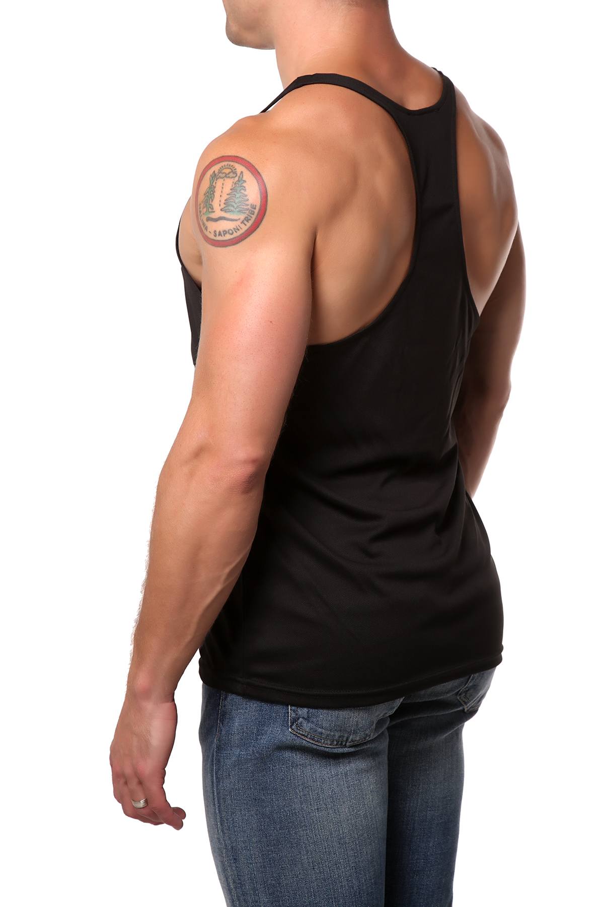 Lick Black Graphic Tank