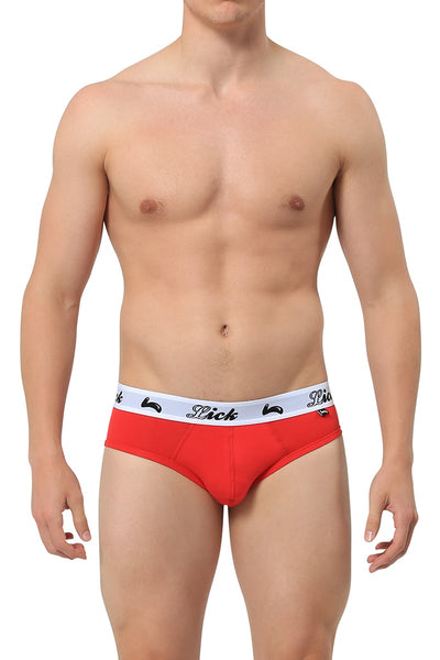Lick Red Bold Brief