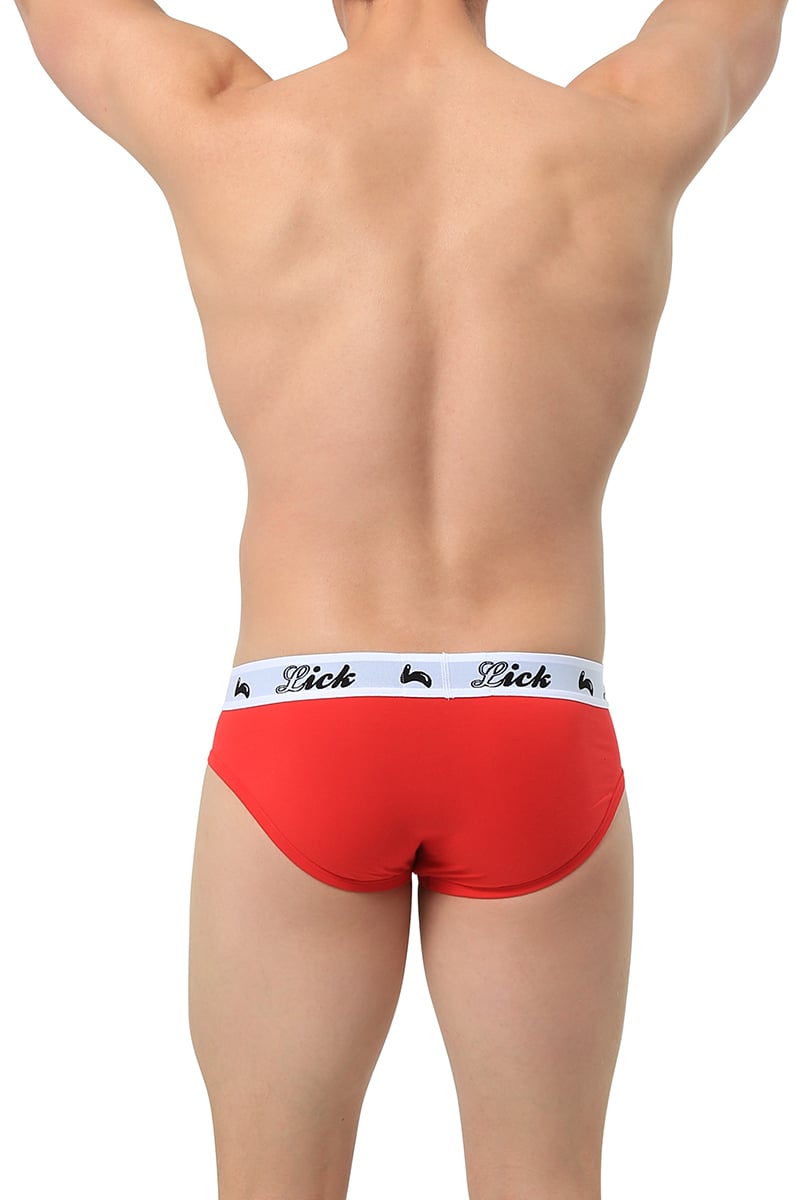 Lick Red Bold Brief