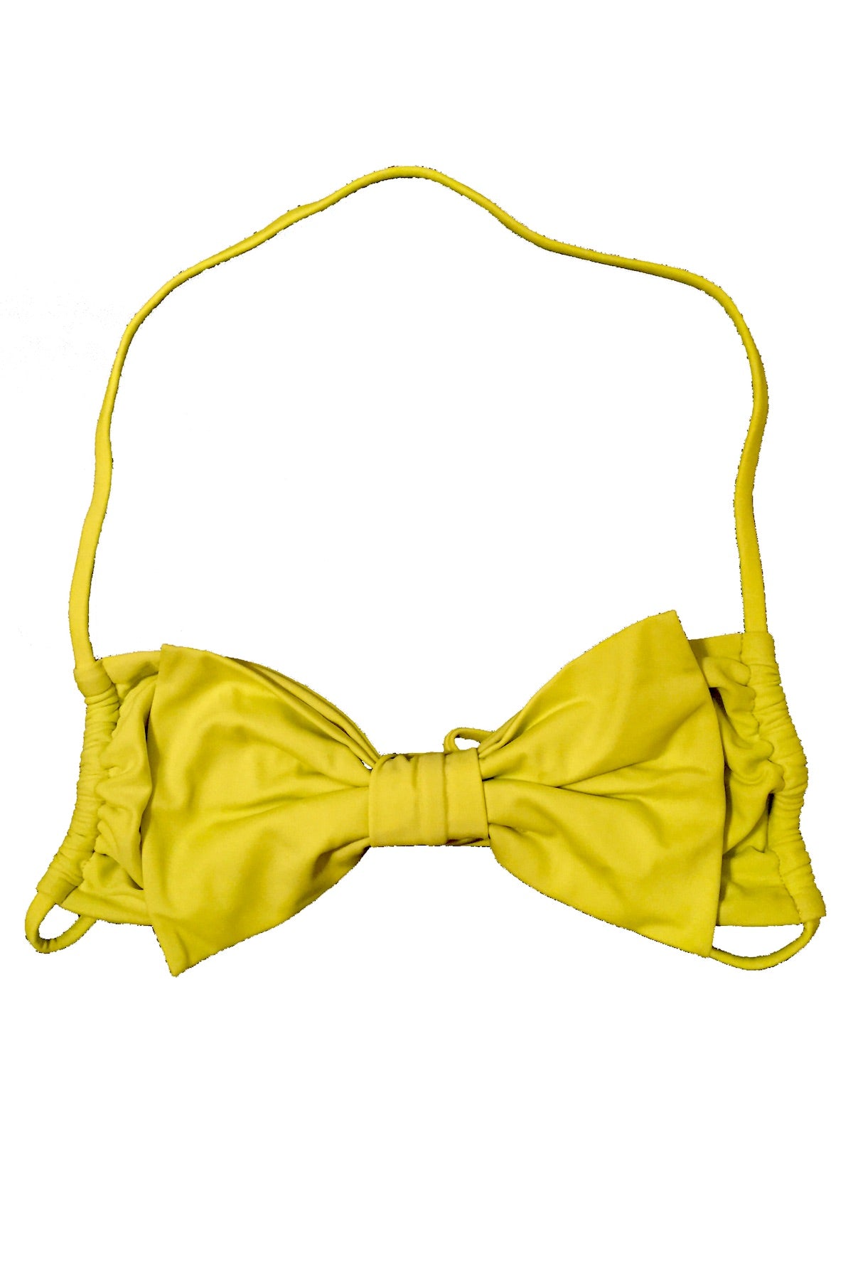Lolli Citron Big Bow Bandeau Top