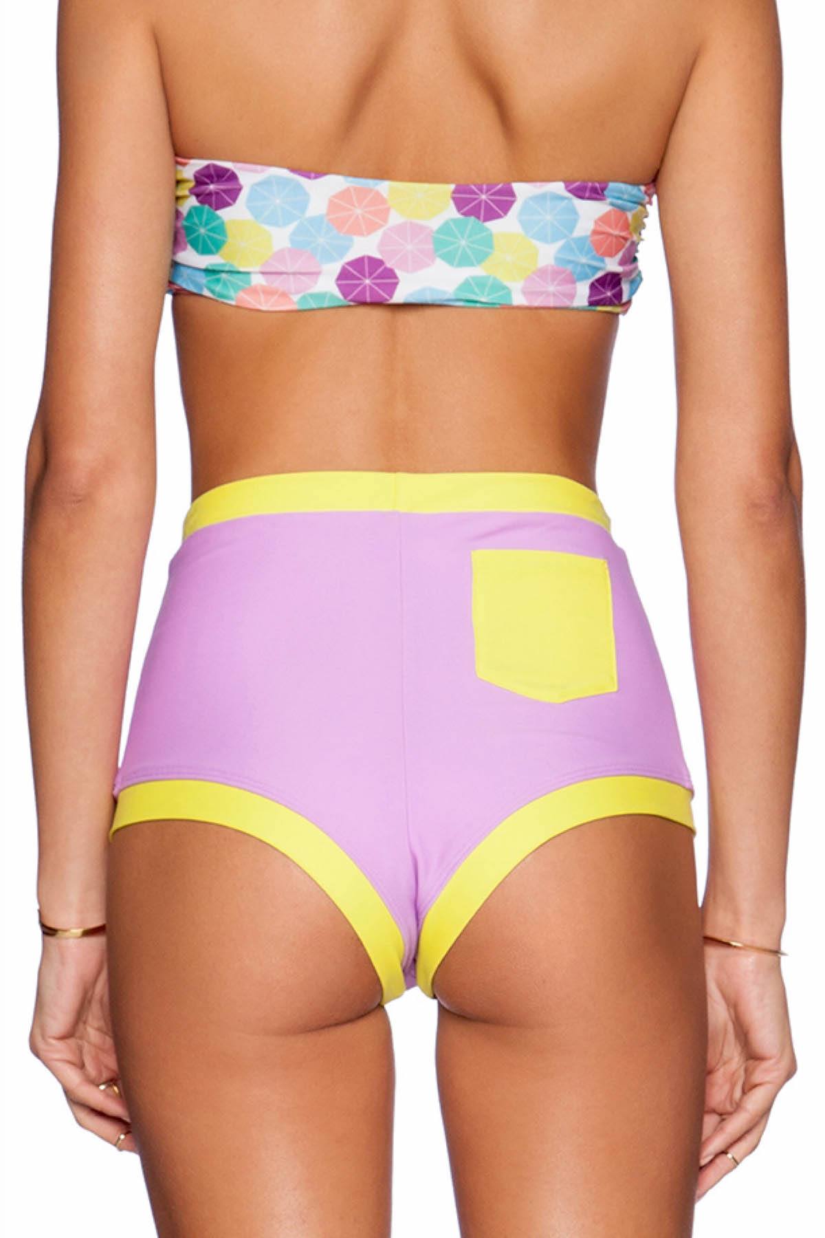 Lolli Lavender & Citron Cheeky High Waisted Bottom