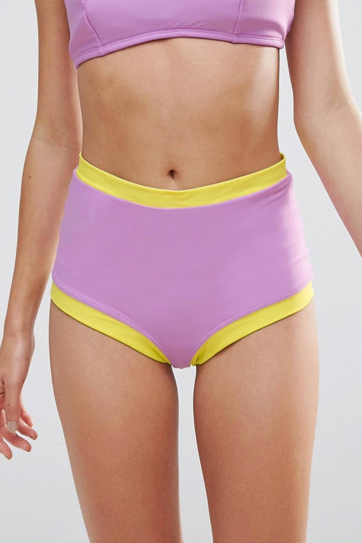 Lolli Lavender & Citron Cheeky High Waisted Bottom