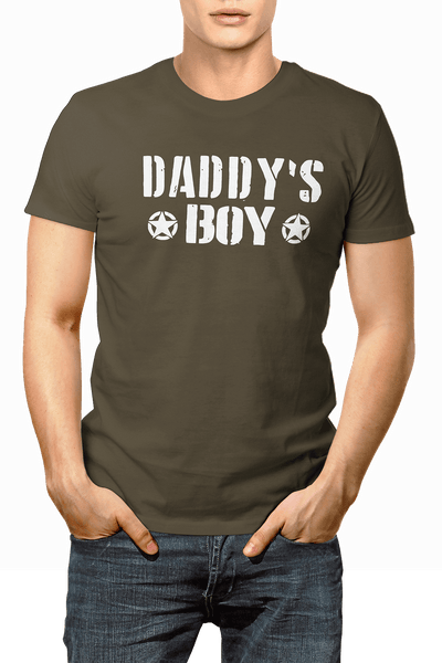 LowTee Daddys Boy Graphic Tee