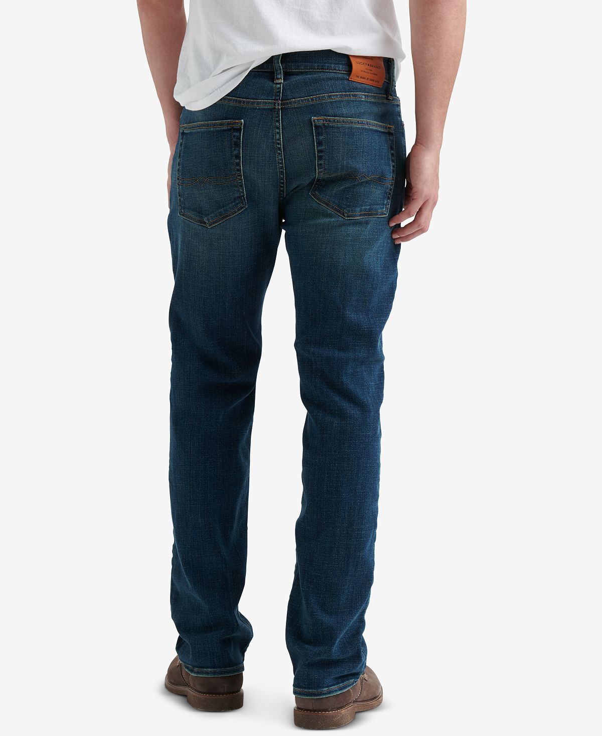 Lucky Brand 363 Straight Fit Coolmaxtemperature-regulating Jeans Ferncreek
