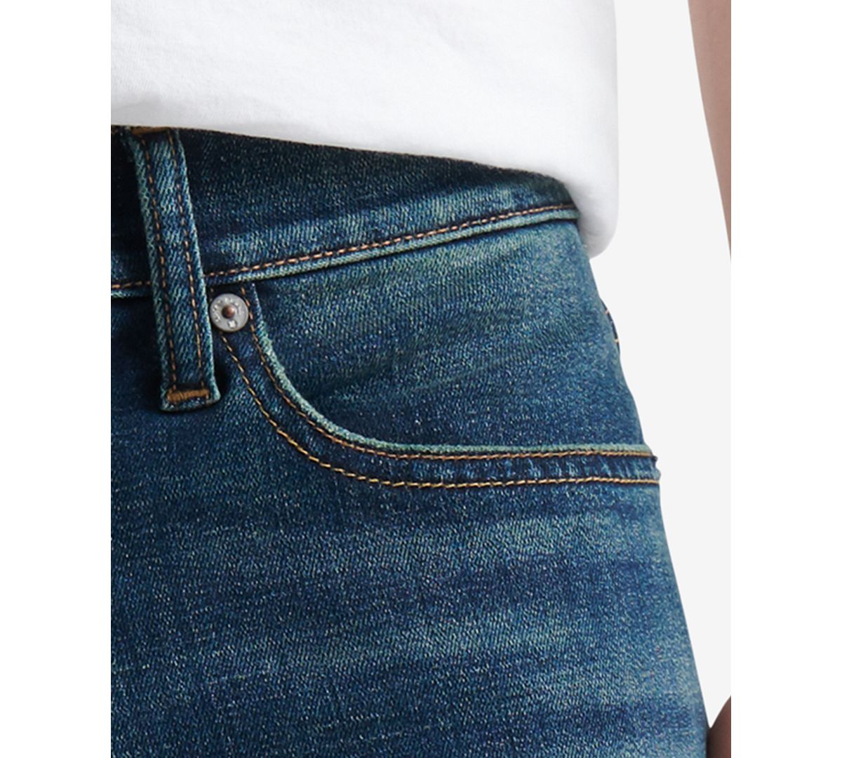 Lucky Brand 363 Straight Fit Coolmaxtemperature-regulating Jeans Ferncreek